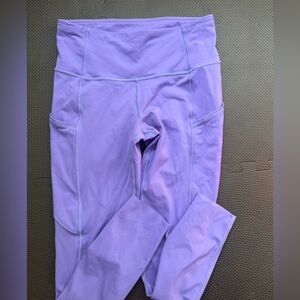 Lululemon fast and free charged indigo size 6